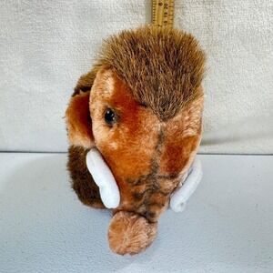 1980s Dakin Woolly Mammoth Plush Toy Stuffed Animal Vintage 9"